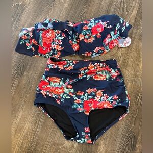 Floral Bikini Top